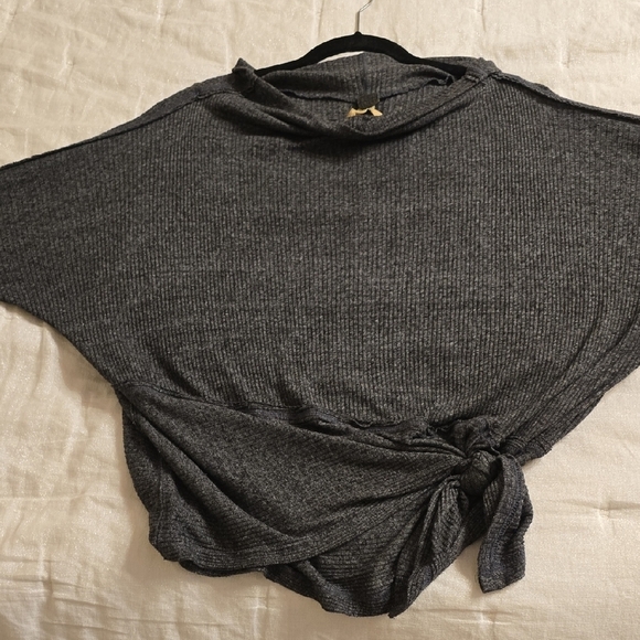 We The Free Charcoal Off-Shoulder Sweater - Picture 7 of 14